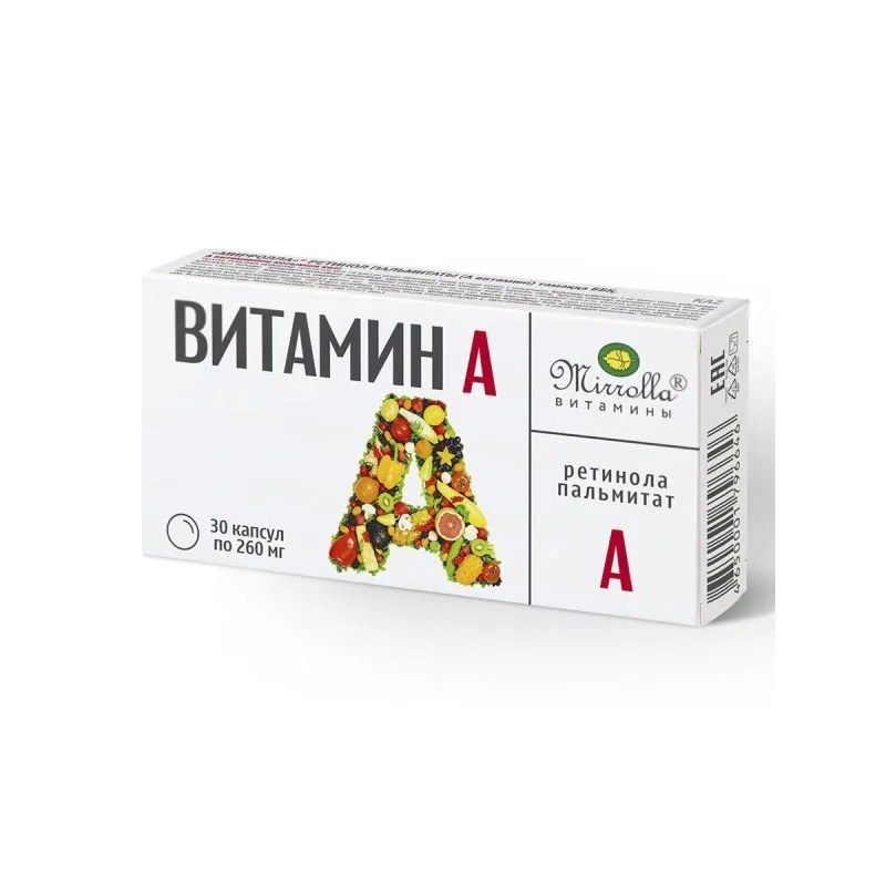 KAPSLID A-VITAMIIN N30 - MIRROLLA