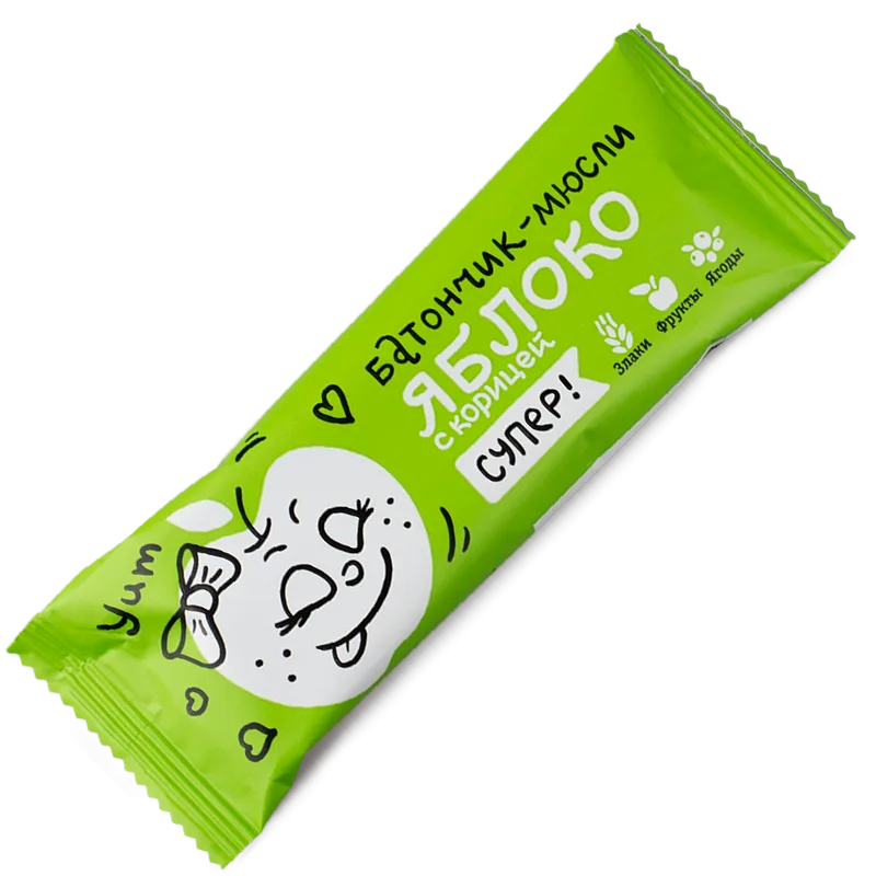 Batoonike õuna ja kaneeliga 25 g - Leovit ( jabloko s koricej) (яблоко с корицей)