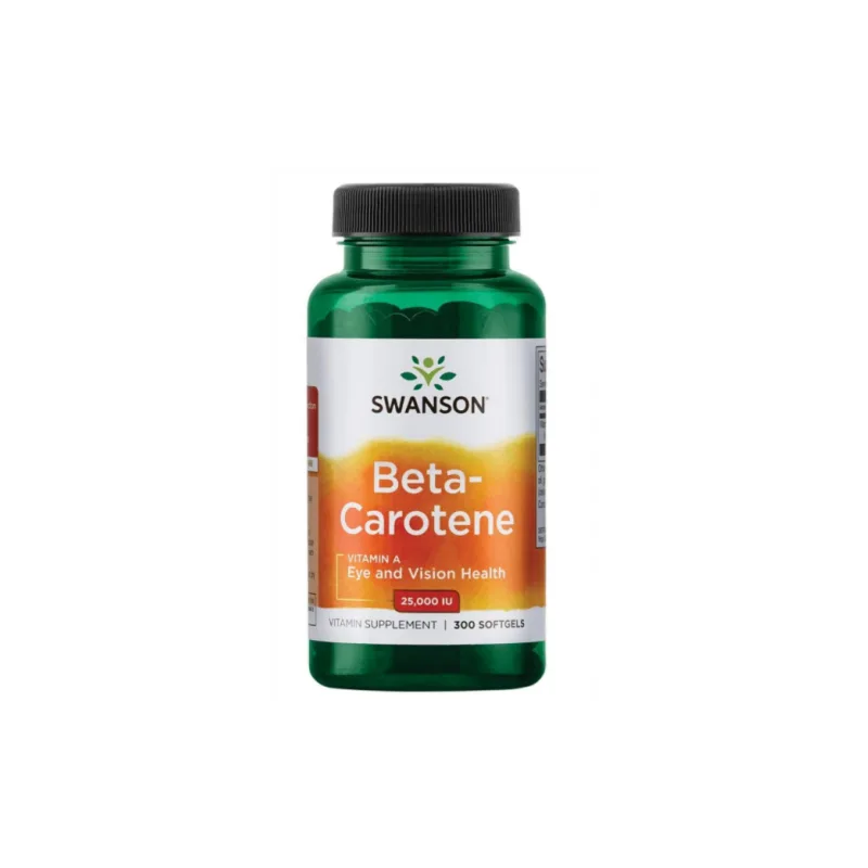 KAPSLID BETA CAROTENE A-VITAMIIN N100 25000IU - SWANSON 