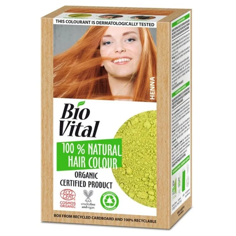 BIO VITAL  HENNA  NATURAL 3*20GR RUBELLA