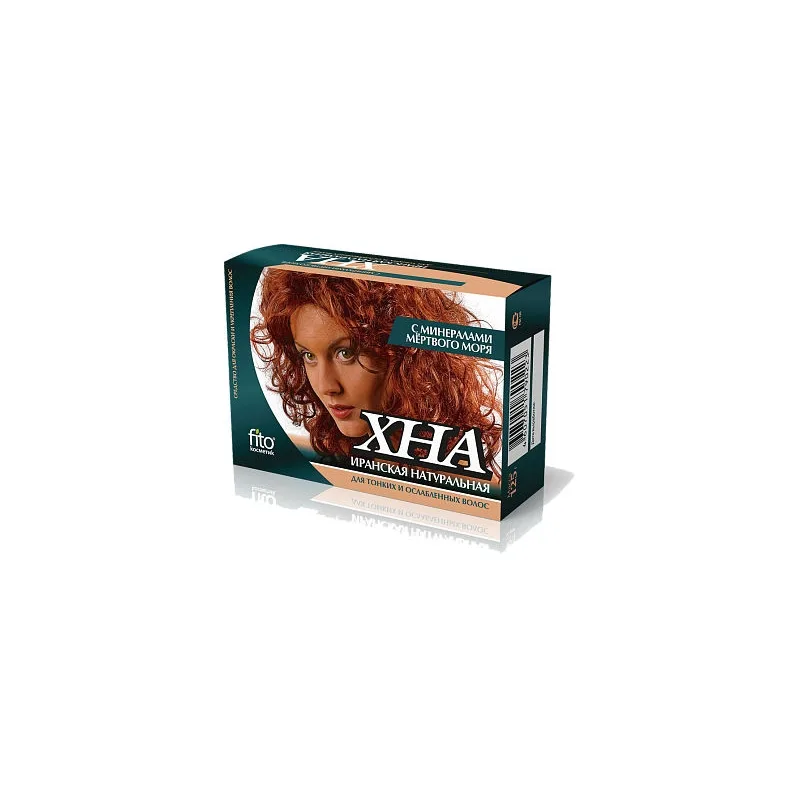 Henna Iraani Naturaalne Suurnumere mineraaliga125g(Fitokosmetik)