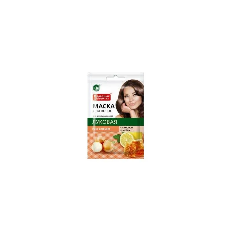 SIBULA JUUKSEMASK SIDRUNI JA MEEGA KASVU JA VOOLÜMI ANDEV 30ML - FITOKOSMETIK