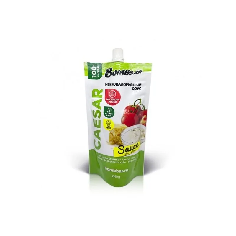 Low-Calorie "Caesar" Sauce, 240 g – Bombbar