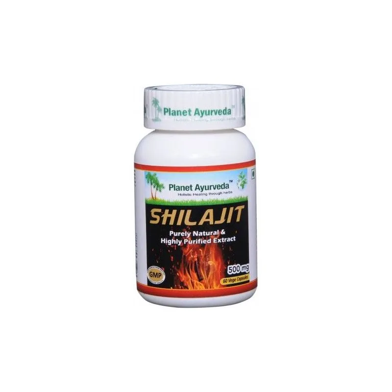 Shilajit (mumio) 60 capsules - Planet Ayurveda