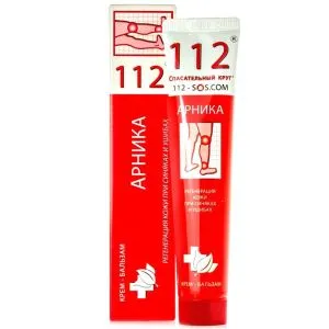 112 "Päästerõõngas" Arnika, kreem-palsam, 50g