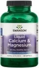 Liquid Calcium & Magnesium 600/300 мг 100 капс - Swanson