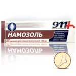 911 JALAKREEM NAMOZOL KONNASILMADE JA VILLIDE VASTU 100ML 
