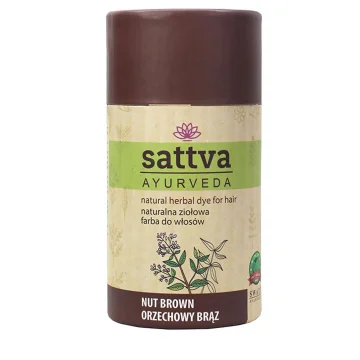 TAIMNE KASTAN JUUKSEVÄRV  NUT BROWN  150G SATTVA