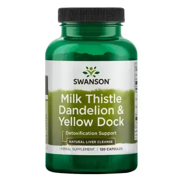 MAARJAOHAKAS JA KÄRNOBLIKAS KAPSLID N120 - SWANSON (MILK THIS DANDELION YELLOW DOCK)