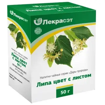 "LEKRASET" Pärnaõied lehega 50 g