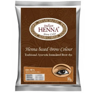 "Indian Henna" India henna kulmudele, pruun 10 G