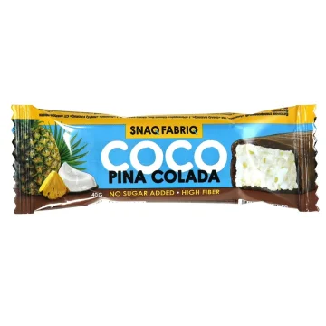 Glasuuritud kommid "Pina Colada", ananass, 40 gr. - Snaq Fabriq 