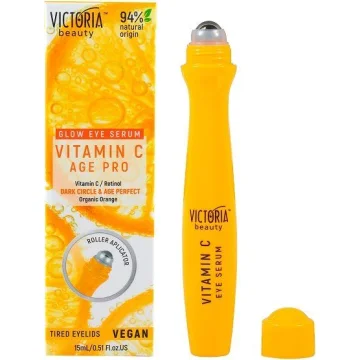 Silmaseerum C-vitamiiniga, retinooli ja apelsini ekstraktiga, 15 ml - Victoria Beauty
