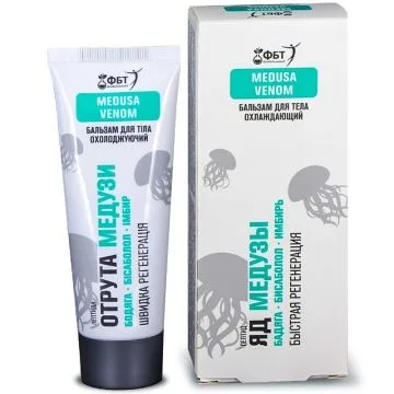 "FBT" Kehapalsam Kiiresti regenereeriv  "Meduus mürk", 75 ml 