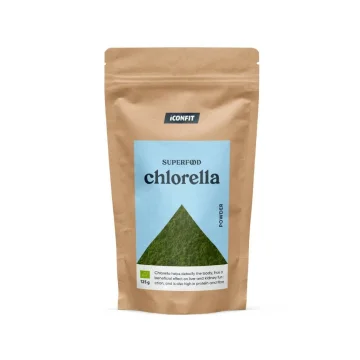 "ICONFIT" Chlorella pulber 125 g