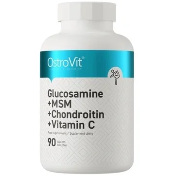 "OSTROVIT" Glükoosamiin + MSM + kondroitiin + C-vitamiin tabletid N90 