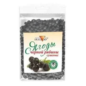 KUIVATATUD MUSTA AROONIA MARJAD 100G - TEAVIT