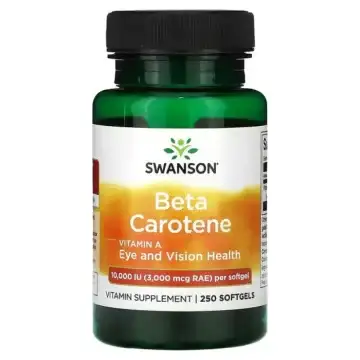 "SWANSON" Beetakaroteen (vitamin A) kapslid N250