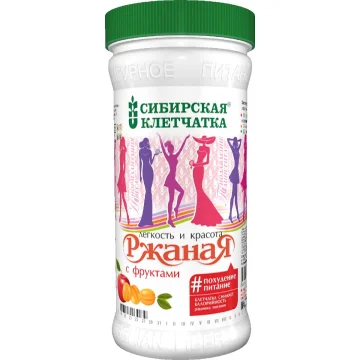 SIBERI RUKKI TOIDUKIUD PUUVILJADEGA 350G - SIBIRSKAJA KLETCHATKA