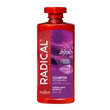 "RADIKAL" Tasakaalustav šampoon rasustele juustele, 400 ml