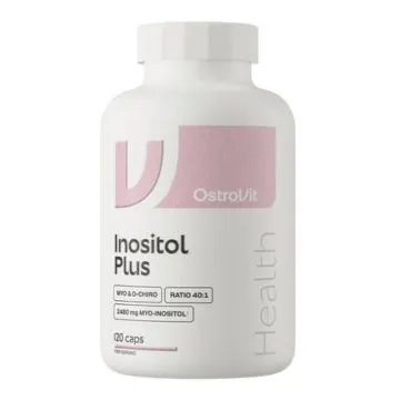 Inositool Plus müo-inositooli ja folaadiga, 120 kapslit - OstroVit