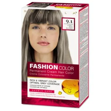 Juuksevärvikreem 9.1 Hele tuhkblond, 115 ml - FASHION COLOR