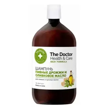 "THE DOCTOR" Šampoon "Õllepärm ja oliiviõli", 946 ml