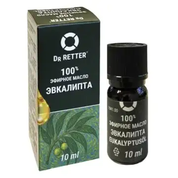 "DR.RETTER" Eukalüpti eeterlik õli 100%, 10 ml