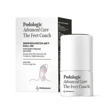 "PODOLOGIC" Happeline kooriv Roll-On kuivadele ja karedatele jalgadele,50 ml