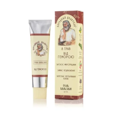 "NARODNII TSELITEL" 8 TAIMET hemorroidide vastu 40 g