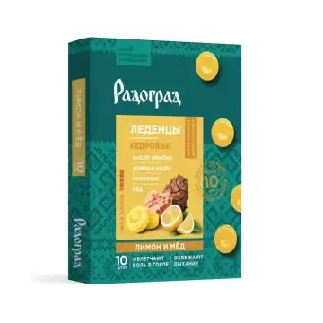 "RADOGRAD" Kurgukommid sidruni ja meega N10