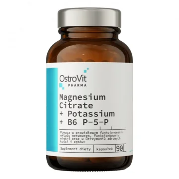 "OSTROVIT PHARMA" Magneesiumtsitraat+Kaalium+B6 P-5-P kapslid N90