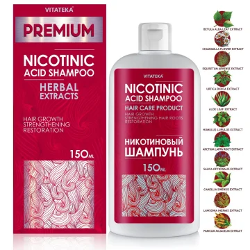 "VITATEKA" Nikotiinhappe šampoon 150 ml 
