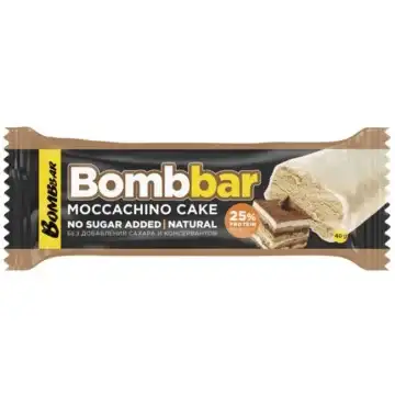 "BOMBBAR" glasuuritud batoon "Mokakohvi tort", 40 g.