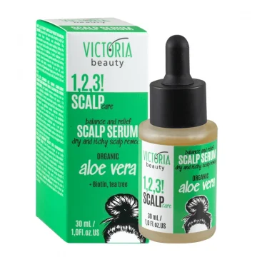 "VICTORIA BEAUTY" 1,2,3 Aloe vera seerum kuivale peanahale, 30 ml
