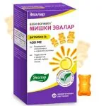 "MISHKI EVALAR" Närimispastillid D3-vitamiin N30