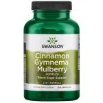 "SWANSON" Kaneel, gimneema ja mooruspuu kapslid N120