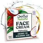 DEBA PINGULDAV NÄOKREEM NATURAL KOOKOSÕLI & HÜALUROONHAPE 50 ML