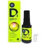 D3 VITAMIINI 4000 IU Sprei 20ml Rigas Farm Fabrika