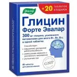 "EVALAR" Glütsiin Forte tabletid N60+20