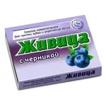 Смолка жевательная Живица, с черникой, 5шт по 0.8 г