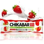 "CHIKALAB" Glasuuritud batoonike  maasika-kooretäidisega 60g