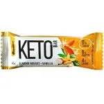 KETO "BOMBBAR" batoon mandli-nugat vanilliga, 40 g