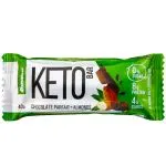 KETO "BOMBBAR" batoon šokolaadi parfee / mandel, 40 g