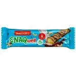 "SNAQ FABRIQ" glasuuritud vahvelbatoon piima-pähklipastaga, 20 g