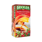 Beseda must baikhovid tee maasikas  säilmed  26p/1,5g ( zemljanika )( земляника )