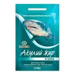 Маска для лица и шеи био-плацентарная "Акулий жир и алоэ". Ультра лифтинг для зрелой кожи 10 мл - Акулья Сила