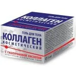Гель для тела с гиалуроновой кислотой, эластином и зеленым чаем "Косметический коллаген" 75мл - Медикомед