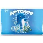 Детское мыло с экстрактом череды 100гр.