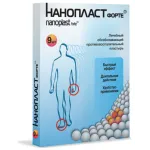 Нанопласт Форте® Обезболивающий пластырь 3 x 8 cm N9